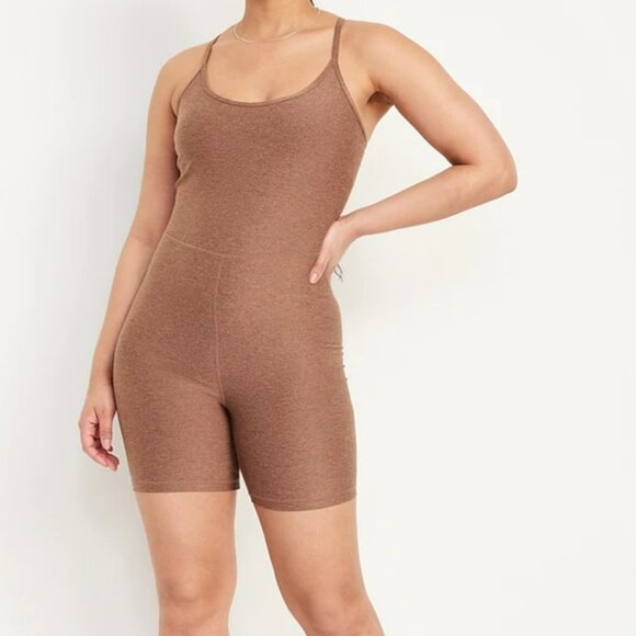 Cloud+ Racerback Bodysuit/Bike Shorts - Picture 1 of 8